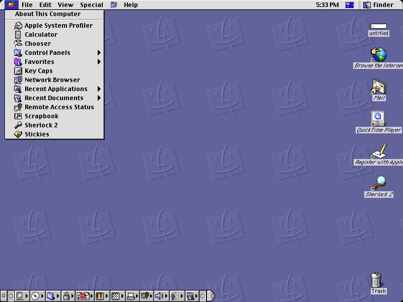 classic mac emulator graphcis acceleration